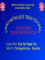 bài 23: Vẽ mẹ và cô giáo