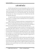 Thiết kế mô hình du lịch sinh thái cho khu du lịch hồ Tuyền Lâm thành phố Đà Lạt theo hướng phát triển bền vững