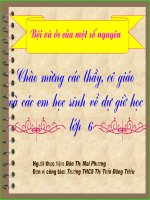 BOI VA UOC CUA MOT SO NGUYEN .ppt