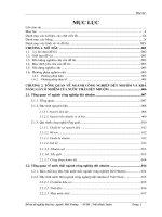 Nghiên cứu tận dụng một số chất thải nông nghiệp vào việc loại bỏ độ màu và COD trong nước thải dệt nhuộm.