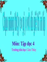 tập đọc: Ngắm trăng-Không đề