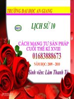 CACH MANG TU SAN PHAP 1789