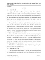Tính toán thiết kế hệ thống xử lý nước thải công ty thực phẩm xuất khẩu Đồng Giao tỉnh Ninh Bình