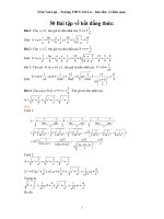 Các abaif toán và hướng dẫn chi tiết về bất đẳng thức