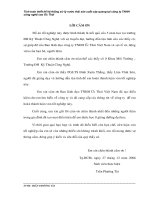 Tính toán thiết kế hệ thống xử lý nước thải sản xuất cáp quang tại công ty TNHH công nghệ cao Ức Thái