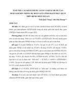 Tỉ số tiểu cầu kích thước lách và kích thước gan phải albumin trong dự đoán giãn tĩnh mạch thực quản