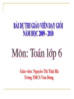 giao an thi GVDG tiet 42 sô