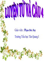 Bài giảng giáo viên dạy giỏi cấp huyện
