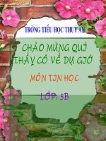 bài 6 ch­uơng 5 q1    - Luyện gõ
