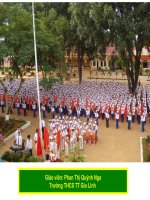 LUYỆN TẬP VIẾT ĐOẠN VĂN TỰ SỰ CÓ SỬ DỤNG YẾU TỐ NGHỊ LUẬN