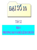 Bài 4: Phương sai và độ lệch chuẩn (CB)