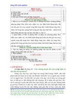 skkn sử dụng những phương pháp đọc diễn cảm phân vai hành động trung tâm  nhân vật trung tâm, giảng bình trong giờ dạy học kịch bản