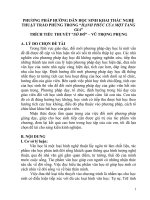 skkn phương pháp hướng dẫn học sinh khai thác nghệ thuật trào phúng trong hạnh phúc một tang gia trích tiểu thuyết số đỏ - vũ trọng phụng