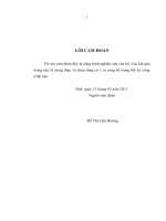 Khảo sát nhu cầu chăm sóc sức khỏe của người cao tuổi tại phường phú nhuận thành phố huế