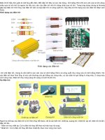Điện trở r hiểu đơn giản là một ống dẫn điện
