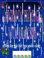 bài giảng công nghệ 11