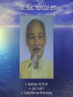 tho Bac Ho cua em