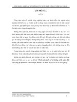 Tính toán thiết kế hệ thống xử lý nước thải công ty Nệm mút Cao su Vạn Thành