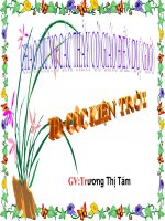 Bài giảng lớp 2 Tiếng việt Coc kiện trời