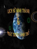Lich su hinh thanh lanh tho