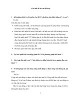 Câu hỏi đồ án chi tiết máy