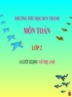 Toán: Bảng nhân 2