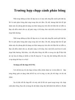 Trường hợp chụp cảnh pháo bông