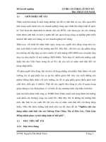 Nghiên cứu xây dựng chương trình nhãn sinh thái cho mặt hàng trà Ô Long Tâm Châu phục vụ hội nhập kinh tế thế giới