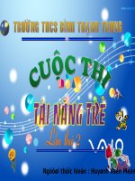 Thi tài năng trẻ