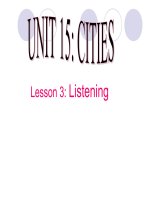 unit 15. listening. grade 10 CB