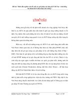 Bước đầu nghiên cứu đề xuất các giải pháp xây dựng khu công nghiệp Hố Nai tỉnh Đồng Nai thành khu công nghiệp thân thiện môi trường