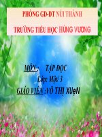 tập đọc cây bàng