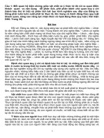 Tài liệu ôn thi tốt nghiệp môn Triết học có đáp án