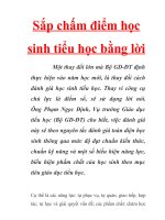Đổi mới phương pháp đánh giá sắp chấm điểm học sinh tiểu học bằng lời, cách đánh giá học sinh tiểu học trong thời gian tới và bộ tranh vui.