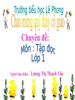 T Doc 1 tuan 32- luy tre