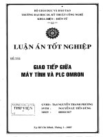 Giao tiếp giữa máy tính và PLC Omron