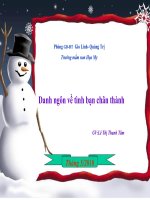 Danh ngôn về tình bạn chân thành