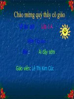 Tập dọc 1-ai day som