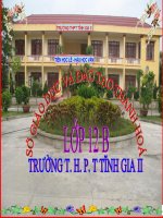 Môi trường sống và các nhân tố sinh thái