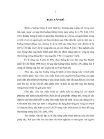 Giá trị siêu âm và CA125 huyết thanh để chẩn đoán khối u buồng trứng ác tính