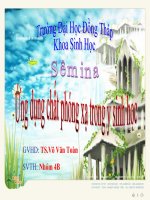 PHONG XẠ SINH HỌC P2