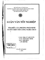 Tìm hiểu các phương pháp định tuyến trên nền công nghệ Cisco