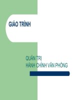 quan tri hanh chanh van phong