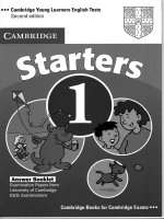 Starter 1 teacher''''''''''''''''s book
