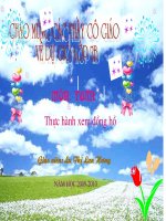 thuc hanh xem dong ho-lop 2