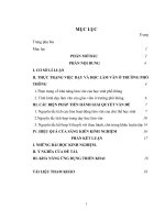 skkn một số nguyên tắc cần áp dụng khi dạy phân môn làm văn ở trường phổ thông nguyễn thị minh khai