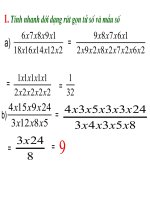 BỒI DƯỠNG TOÁN LỚP 5