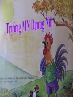 Tranh truyện Nhà trẻ 24-36 tháng thiết kế GAĐT