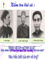 Bài 27: KHỞI NGHĨA YÊU THẾ VÀ PHONG TRÀO KHẮNG CHIẾNCHỐNG PHÁP