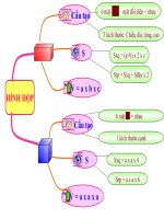 Bản đồ tư duy trong dạy học Toán ở Tiểu học